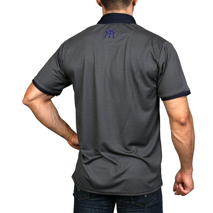 CHAR POLO GRIS PUNTOS