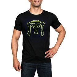 PLAYERA PW AZUL MTY NEON