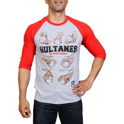 PLAYERA 3/4 GRIS PICHEO