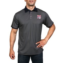 CHAR POLO GRIS PUNTOS