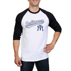 PLAYERA 3/4 BLANCO SULTANES
