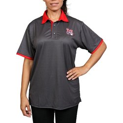 CHAR POLO GRIS PUNTOS